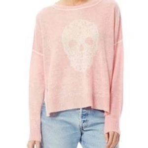 Skull Cashmere Pink Sweater